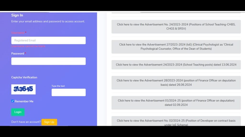 BHU Junior Clerk Vacancy 2025